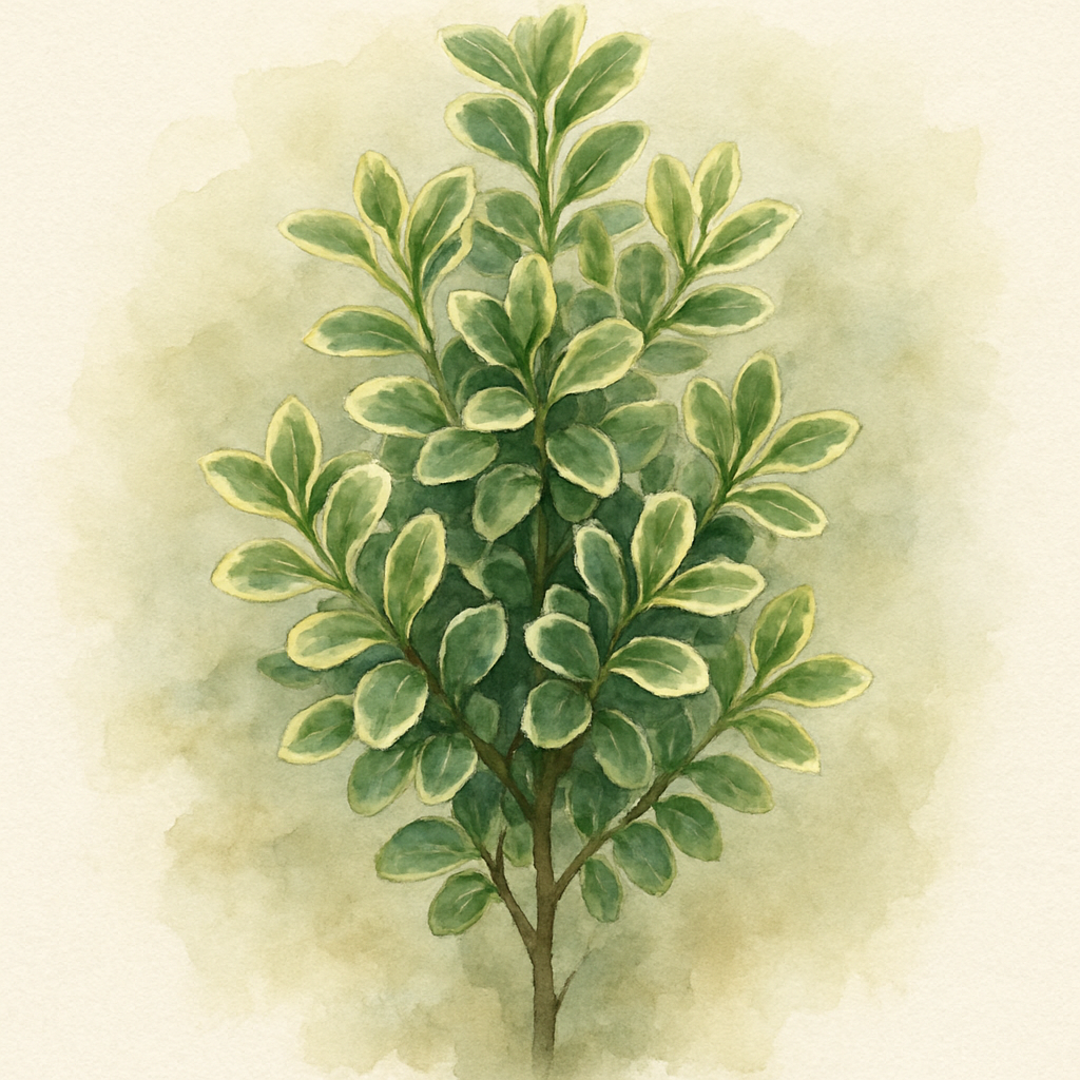 Euonymus japonicus ‘Albomarginatus’