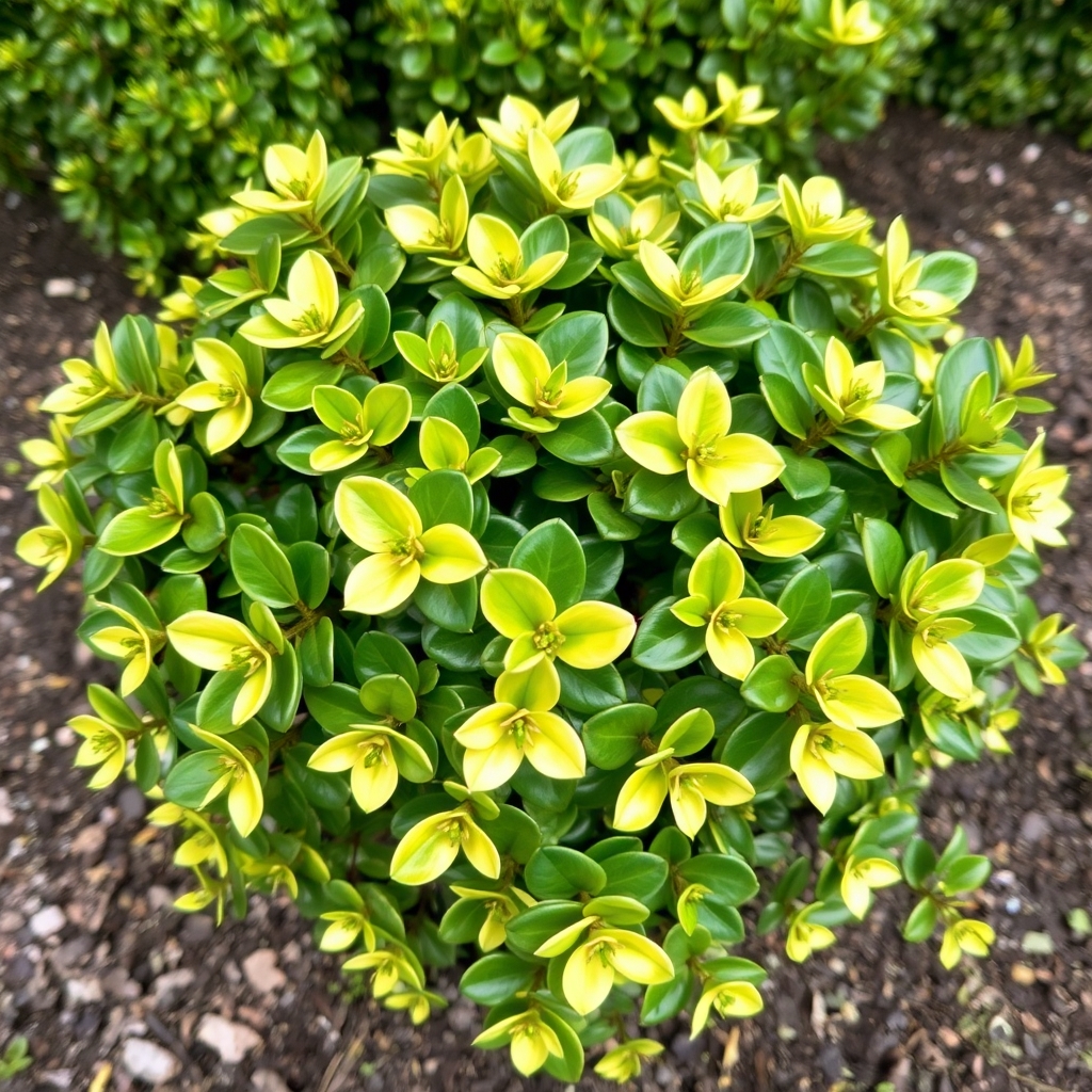 Euonymus Japonicus Bravo Potted Hedging 20/24in 50/