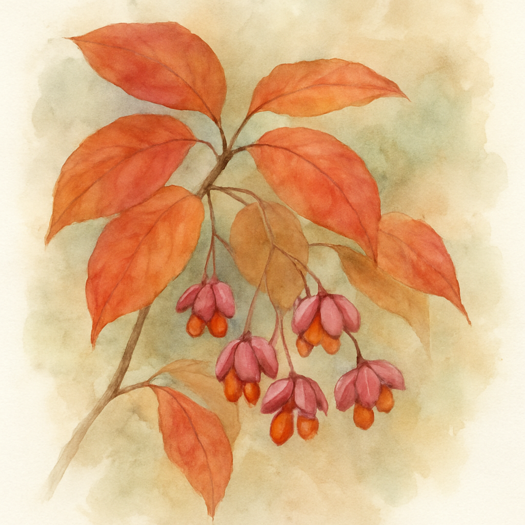 Euonymus planipes Flat stalked Spindle
