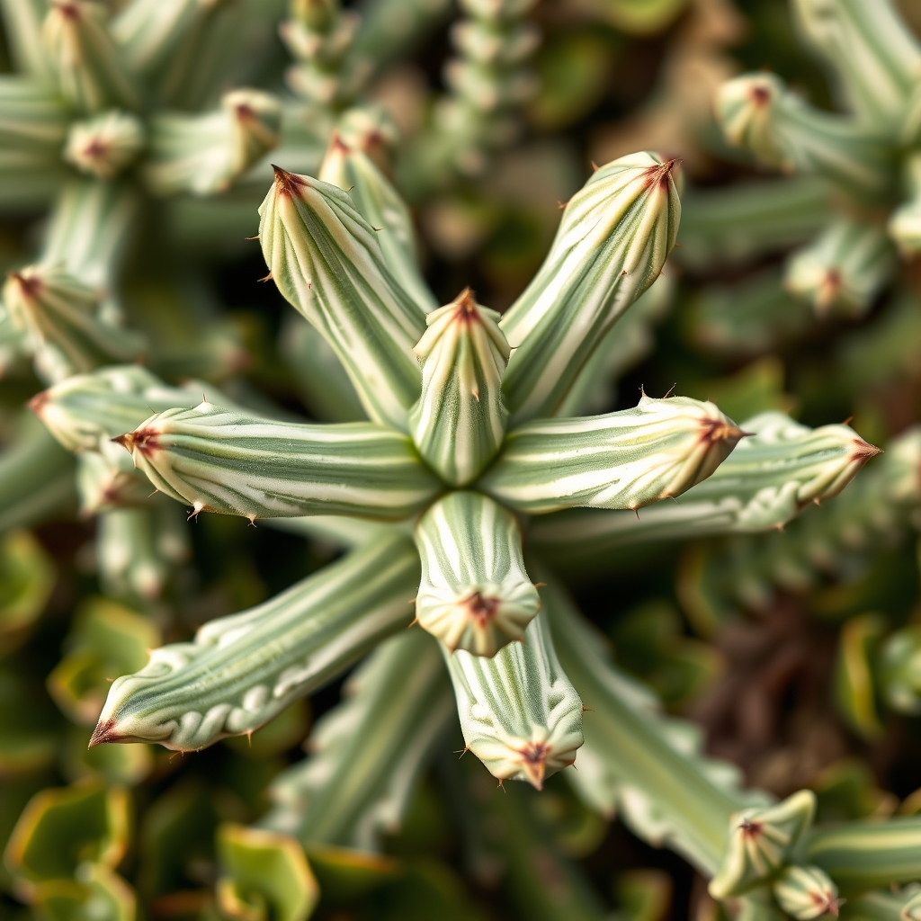 Euphorbia ingens Marmorata Marbled Candelabra Tree