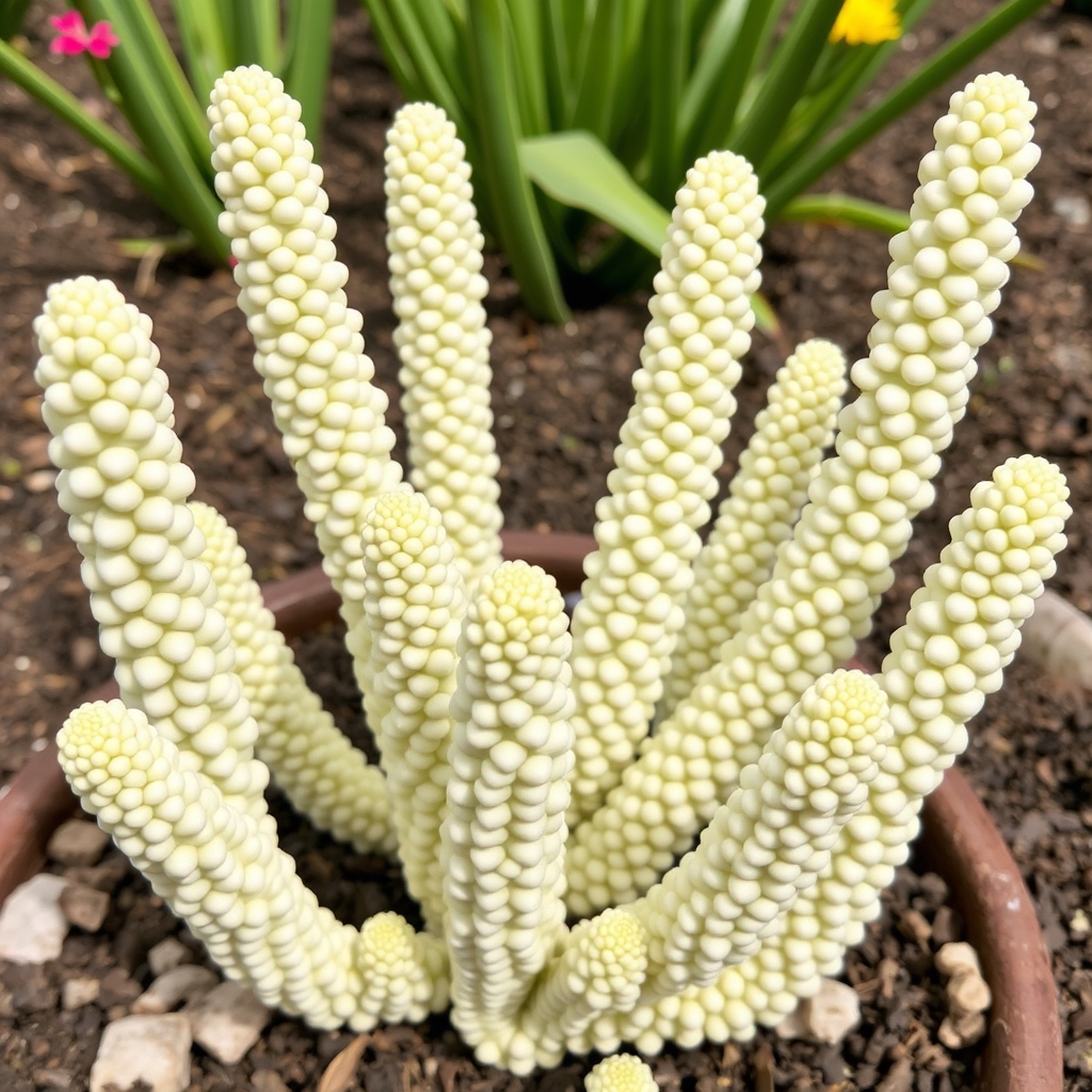 Euphorbia Mammillaris variegata Indian Corn Cob
