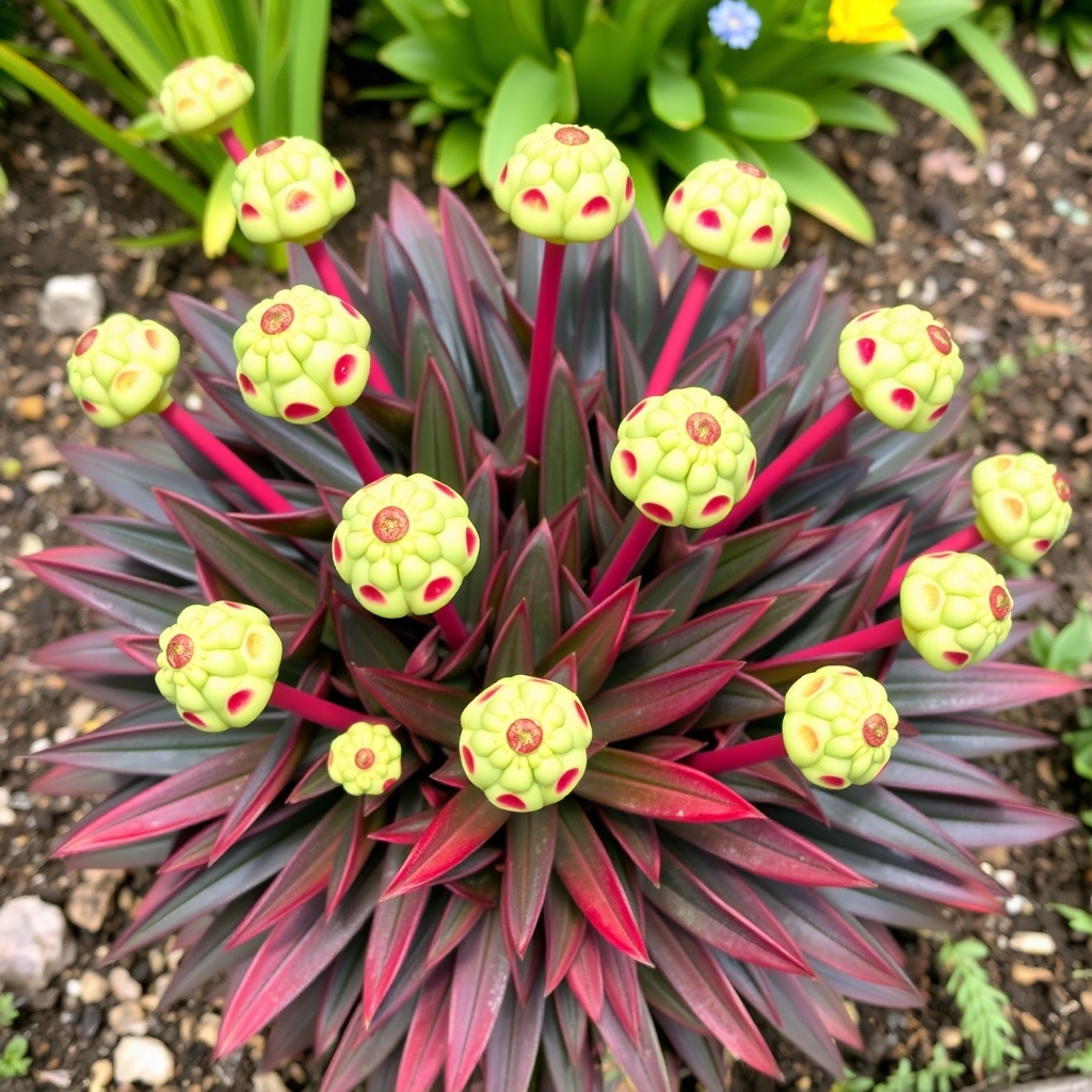 Euphorbia × martinii