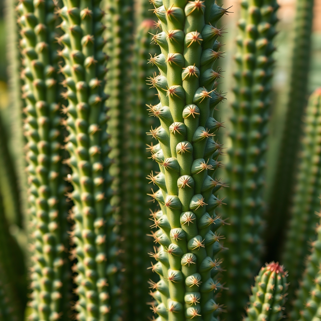 Tall Euphorbia Cactus