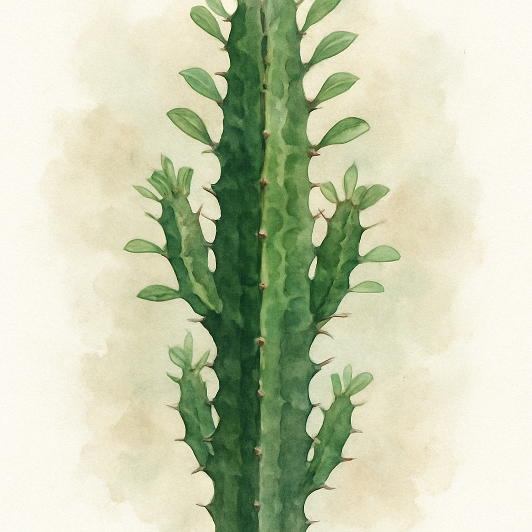 Euphorbia trigona (African Milk Tree, Cathedral Cactus, Euphorbia Tubigians)