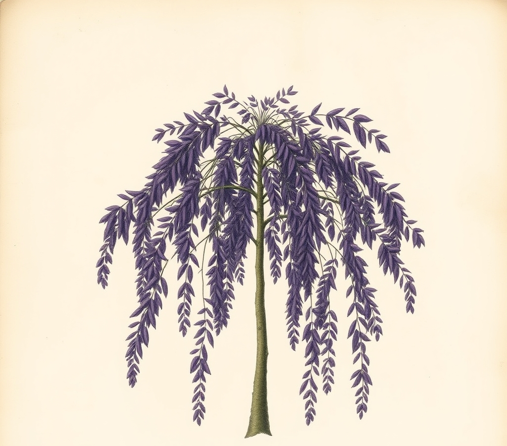 Fagus sylvatica 'Purpurea Pendula' Weeping Purple Beech