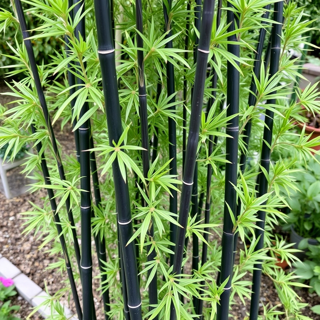 FARGESIA NITIDA 'Pillar' DARK PURPLE