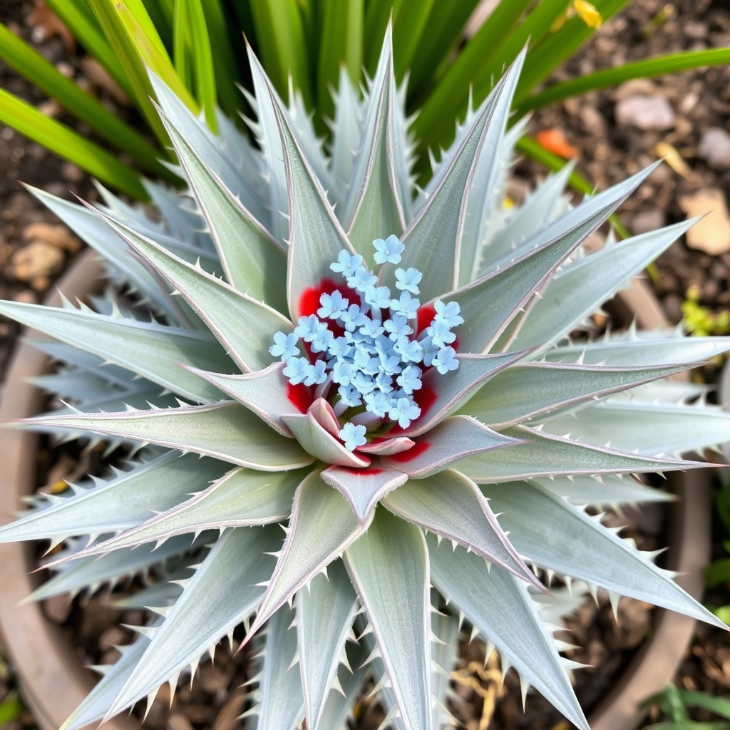Fascicularia pitcairnifolia
