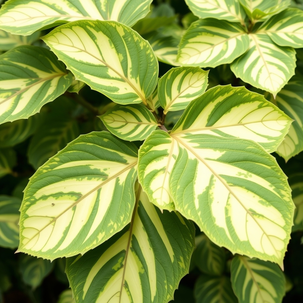 Fatsia japonica ‘Murakumo Nishiki’