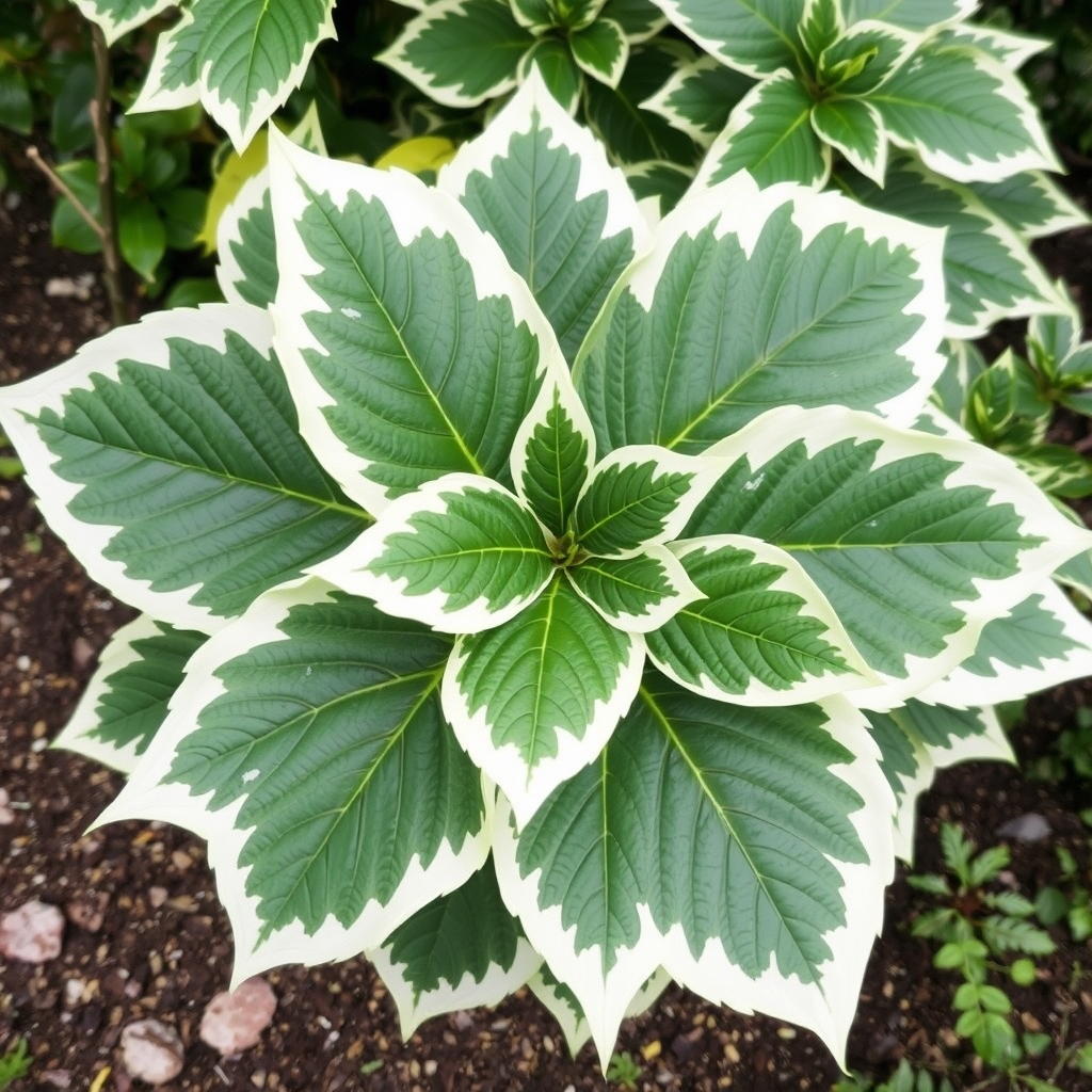 Fatsia japonica ‘Variegata’