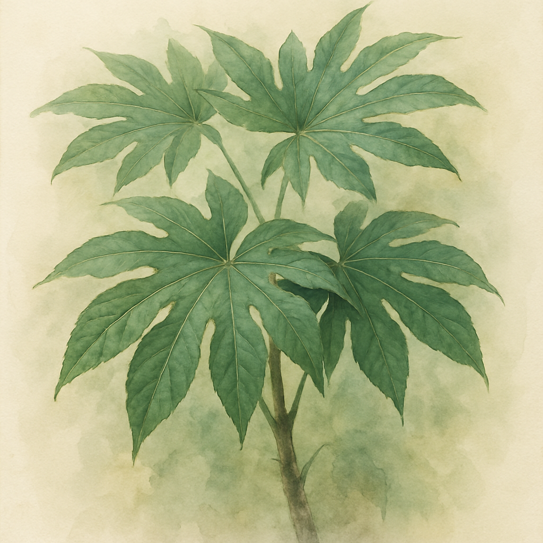 Fatsia polycarpa ‘Megafatsia’
