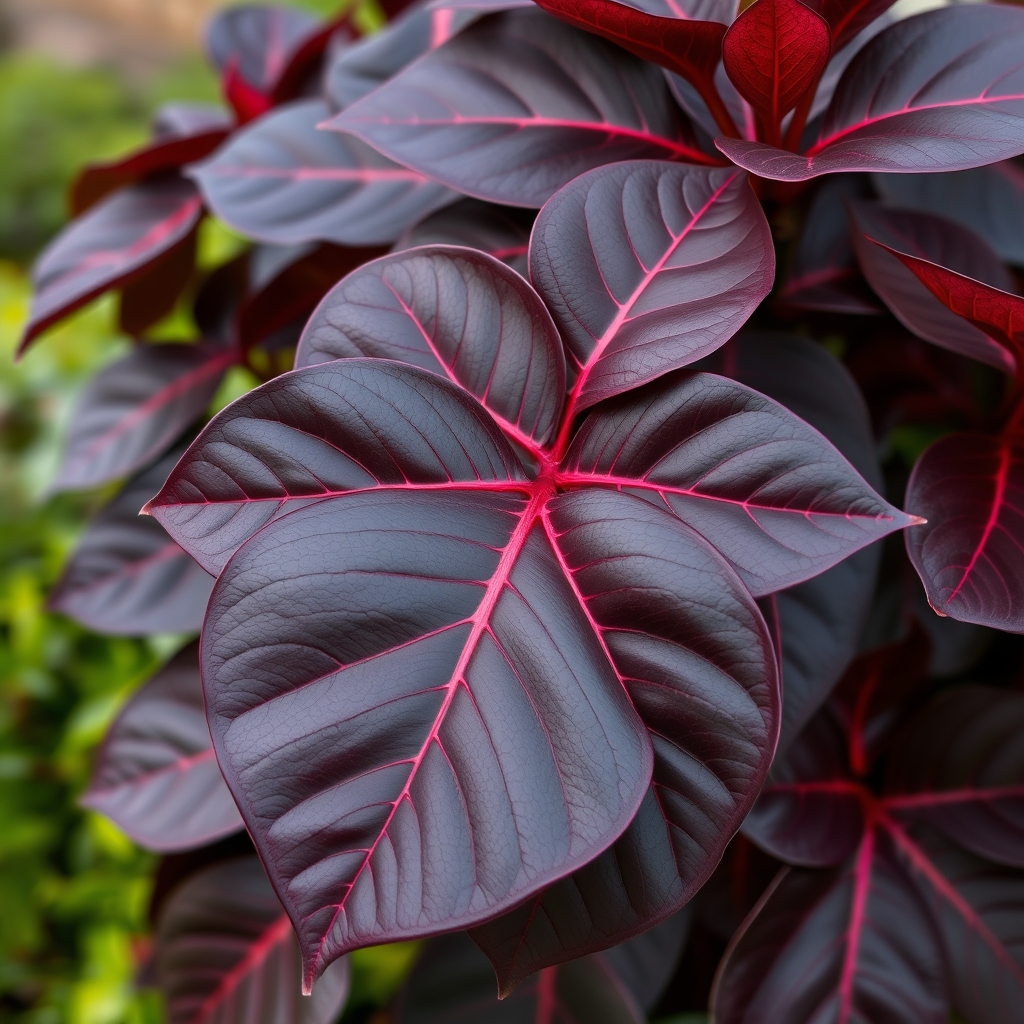 Burgundy Rubber Plant