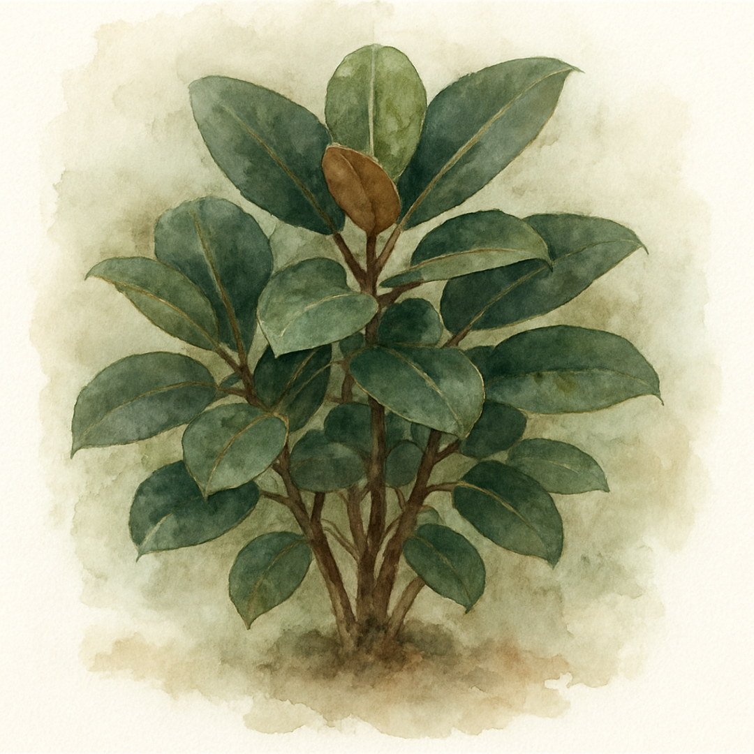 Ficus elastica Melany Rubber Plant