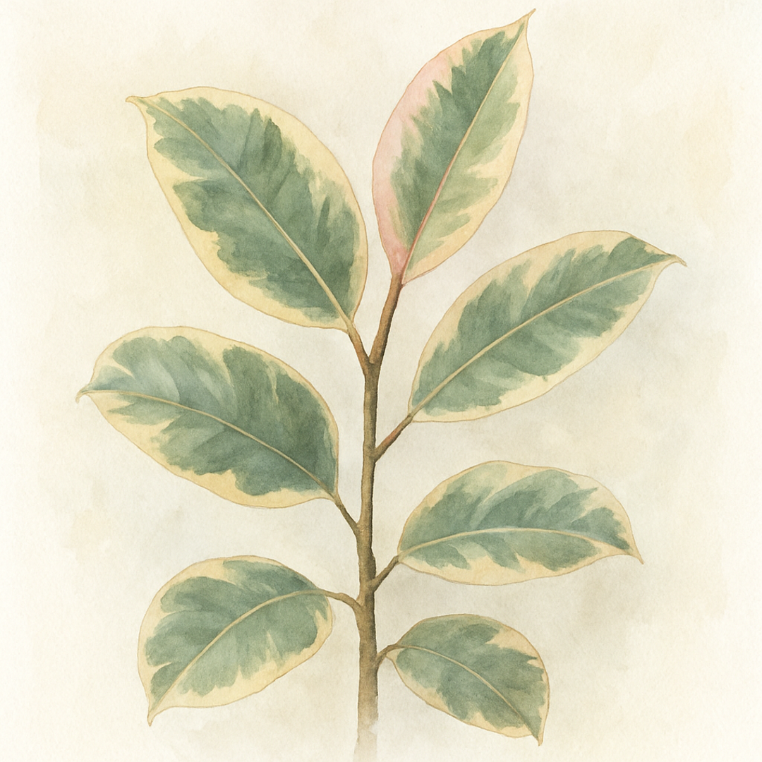 Ficus elastica 'Tineke'