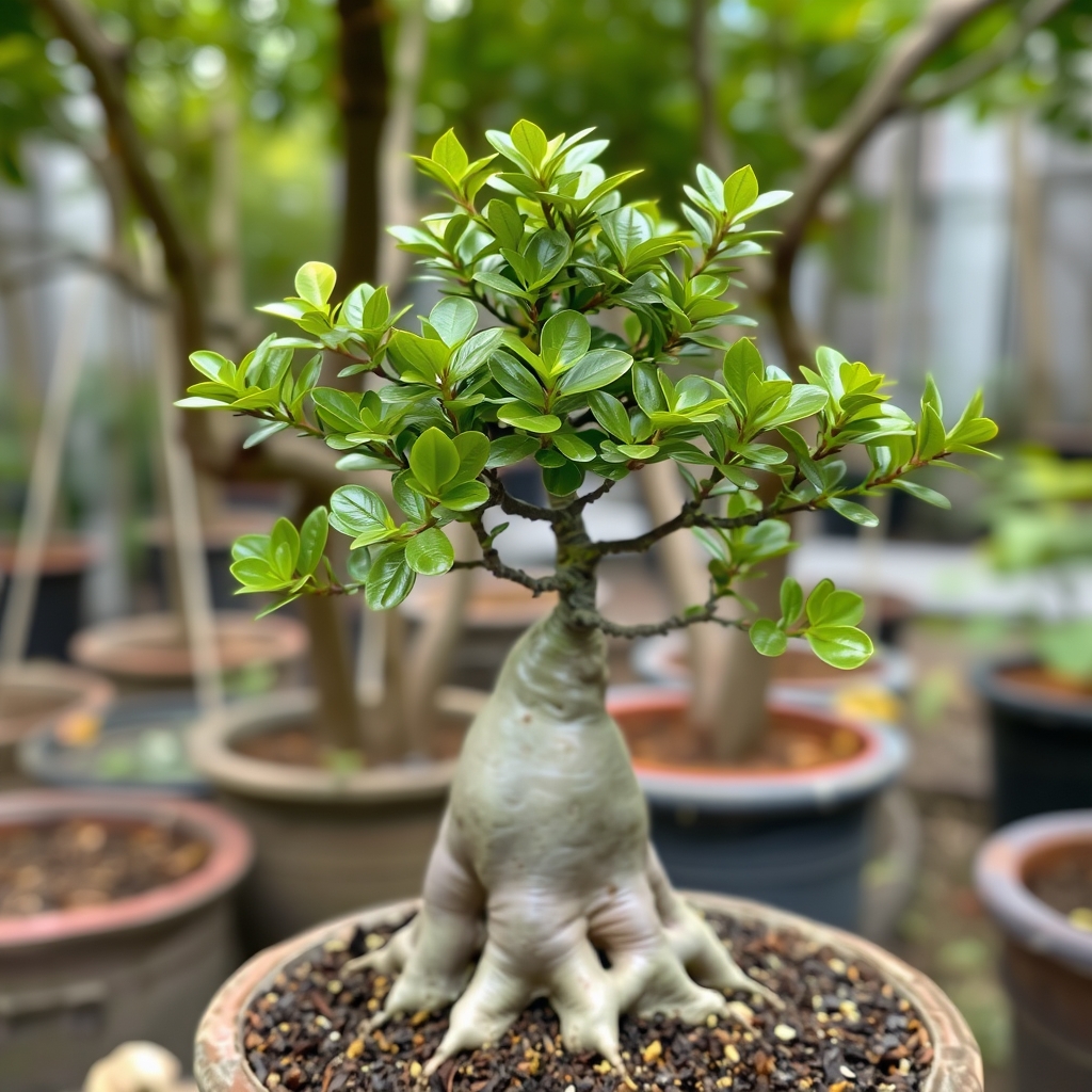 Ficus Ginseng Bonsai – Easy Care, Bright Indirect Sunlight Tree
