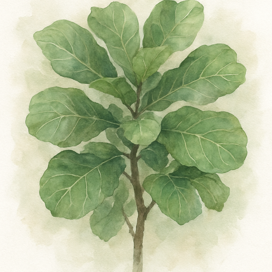 Ficus lyrata - Fiddle Leaf Fig - Branched