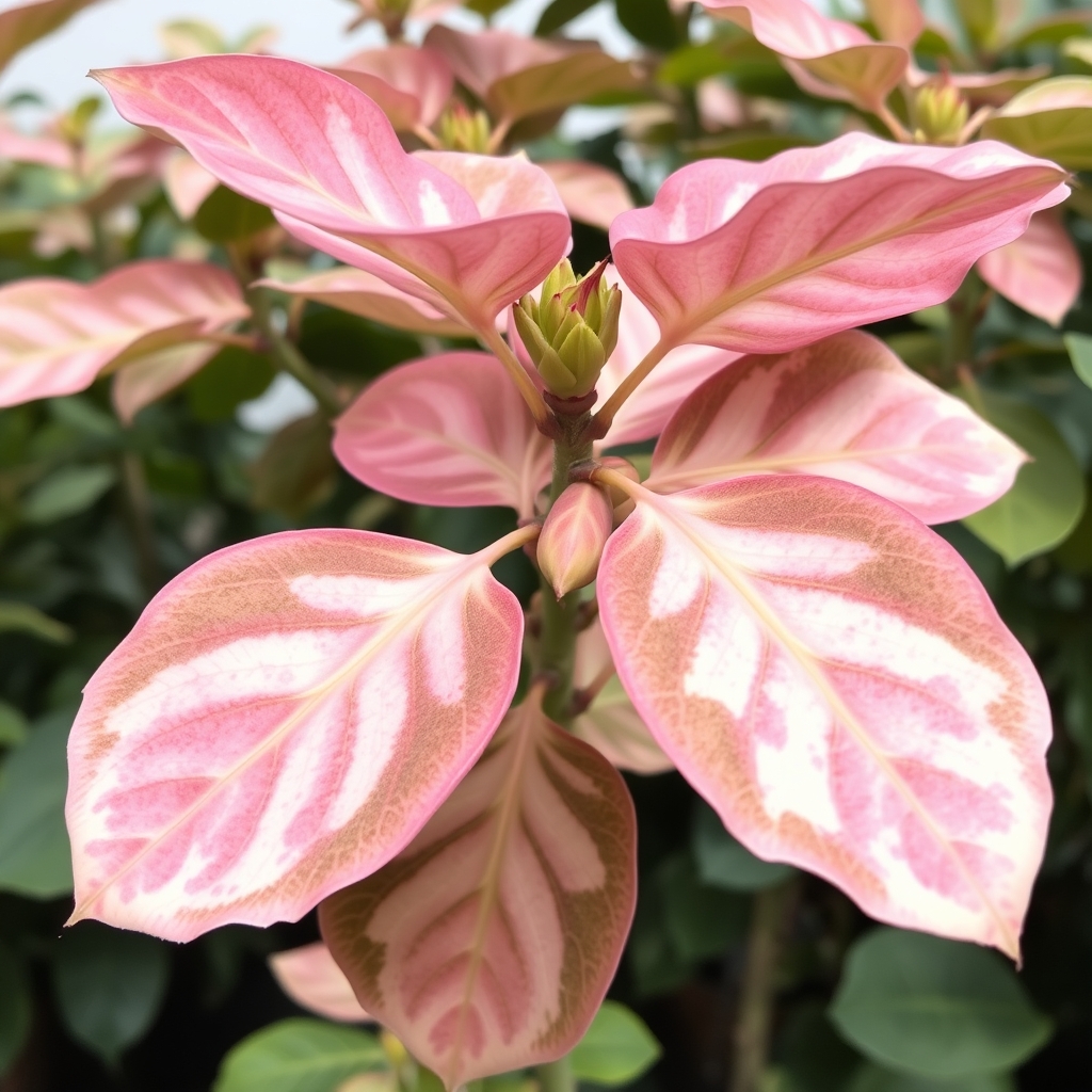 Ficus Pink Princess Tree