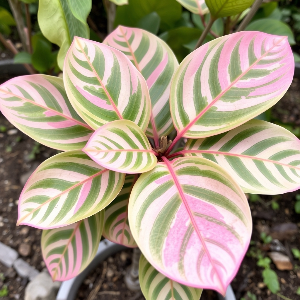 Rubber Plant 'Belize' Pink | Ficus Elastica Belize