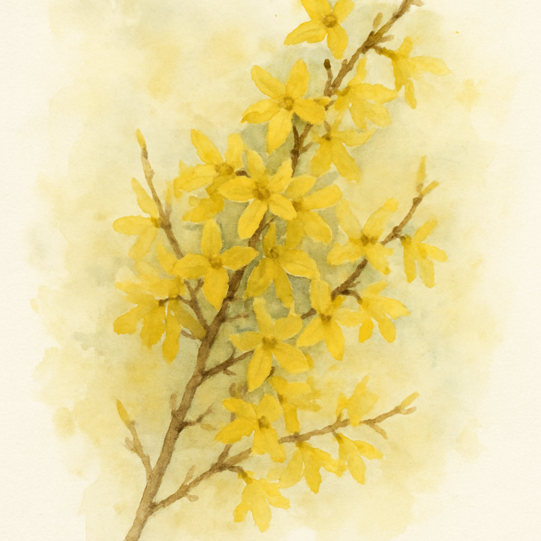 Forsythia × intermedia 'Spectabilis'