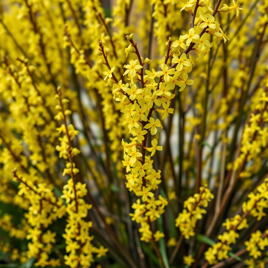 Forsythia × intermedia Weekend