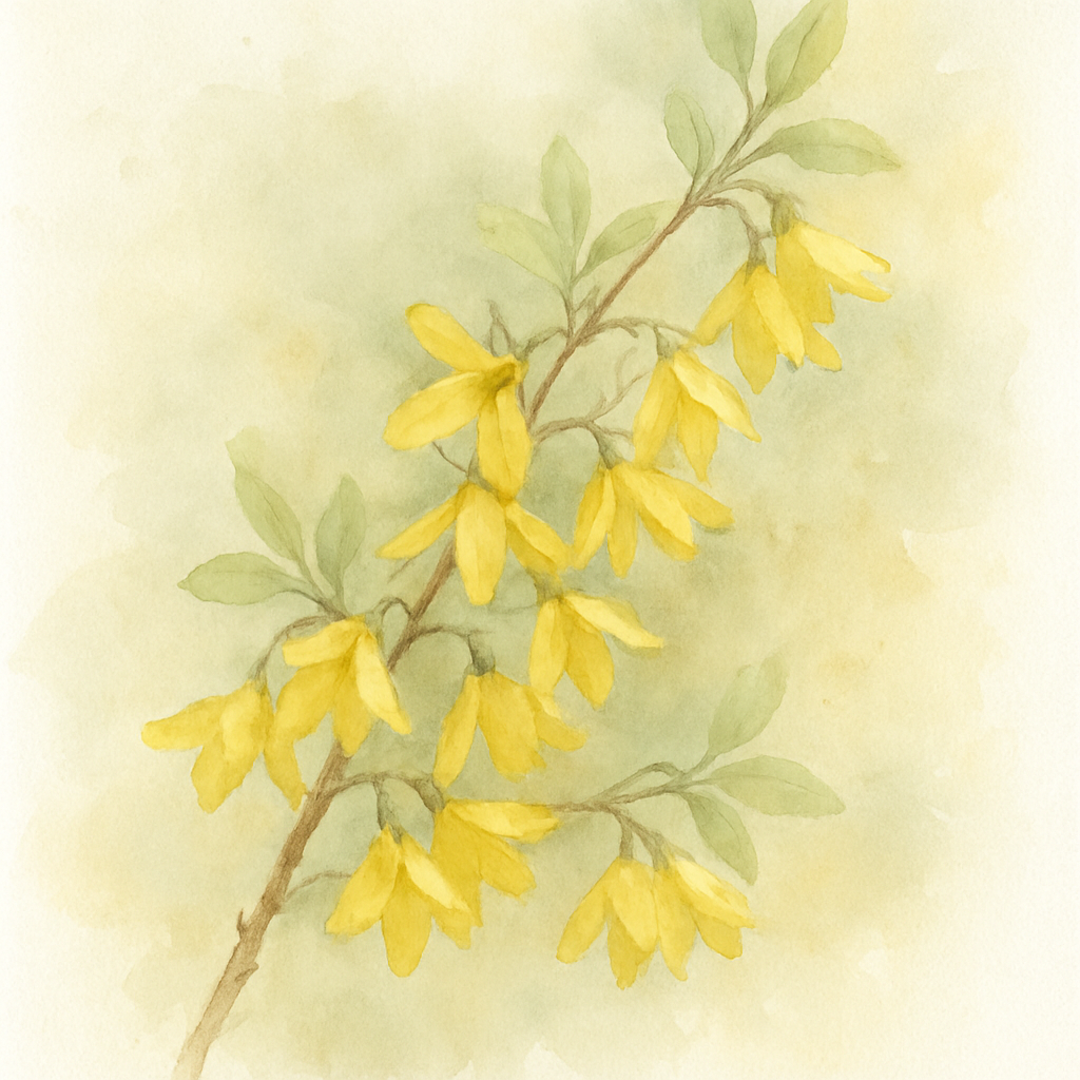 Forsythia 'Week End' Golden Bells