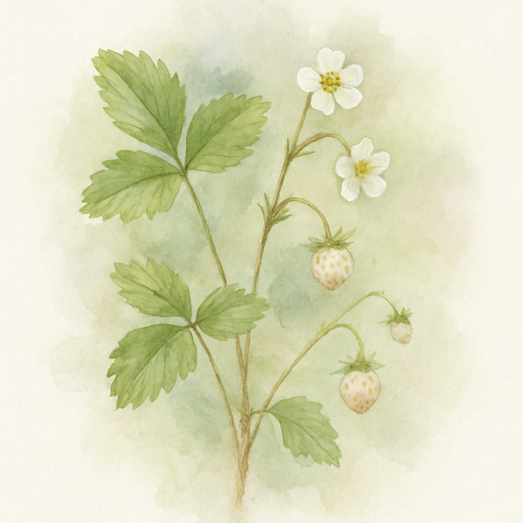Fragaria vesca 'White Delight'