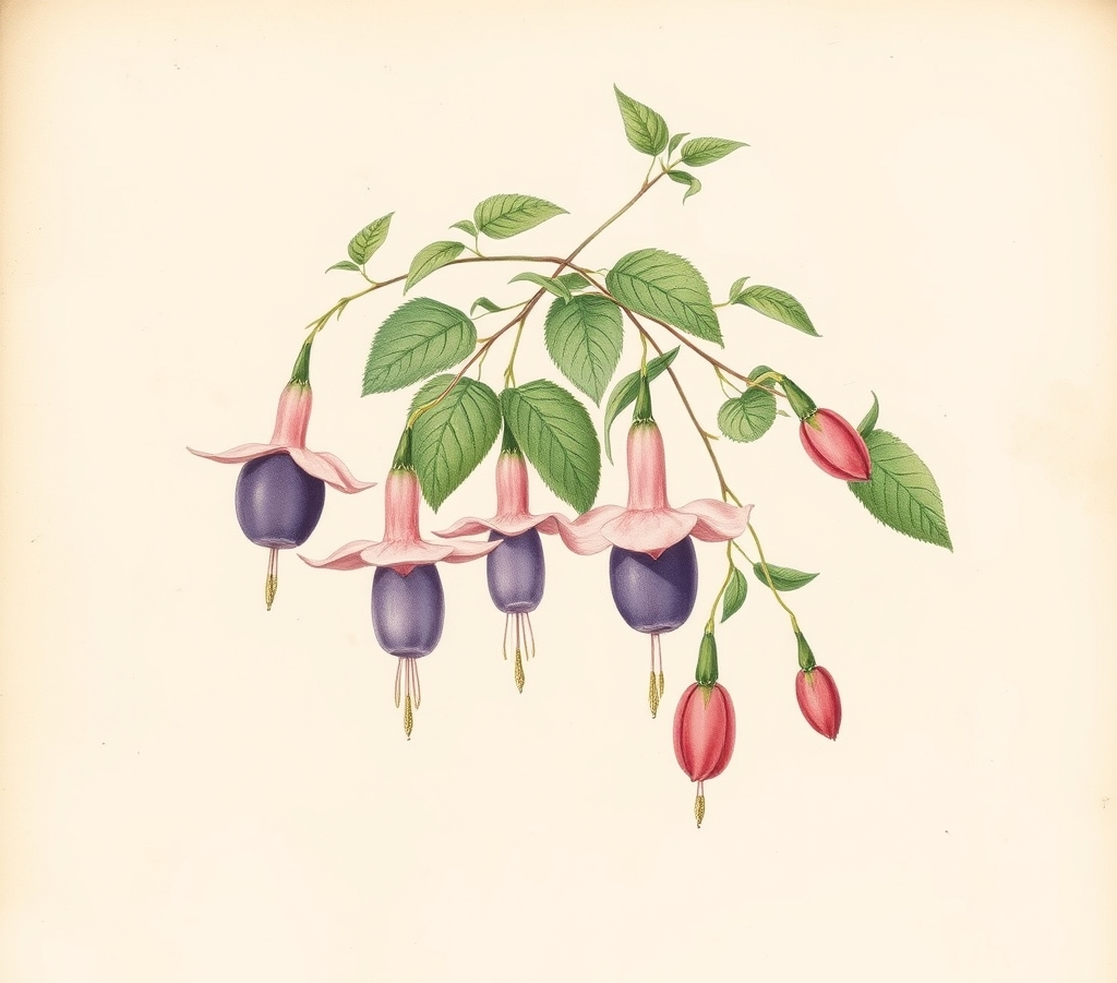 Fuchsia Bella Susanna Basket Plants
