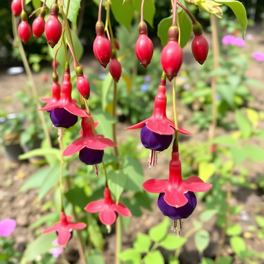 Fuchsia 'Climbing Lady Boothby'