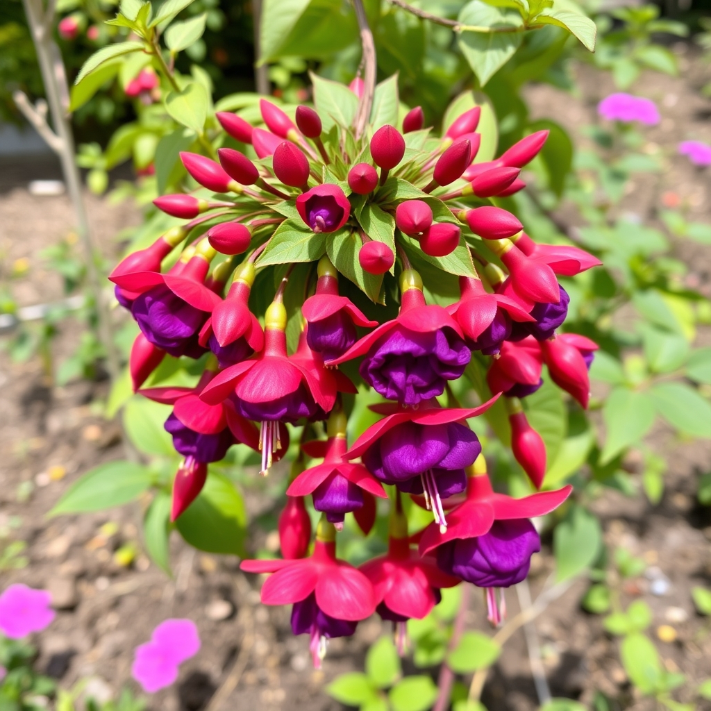 Fuchsia 'Dollar Princess'