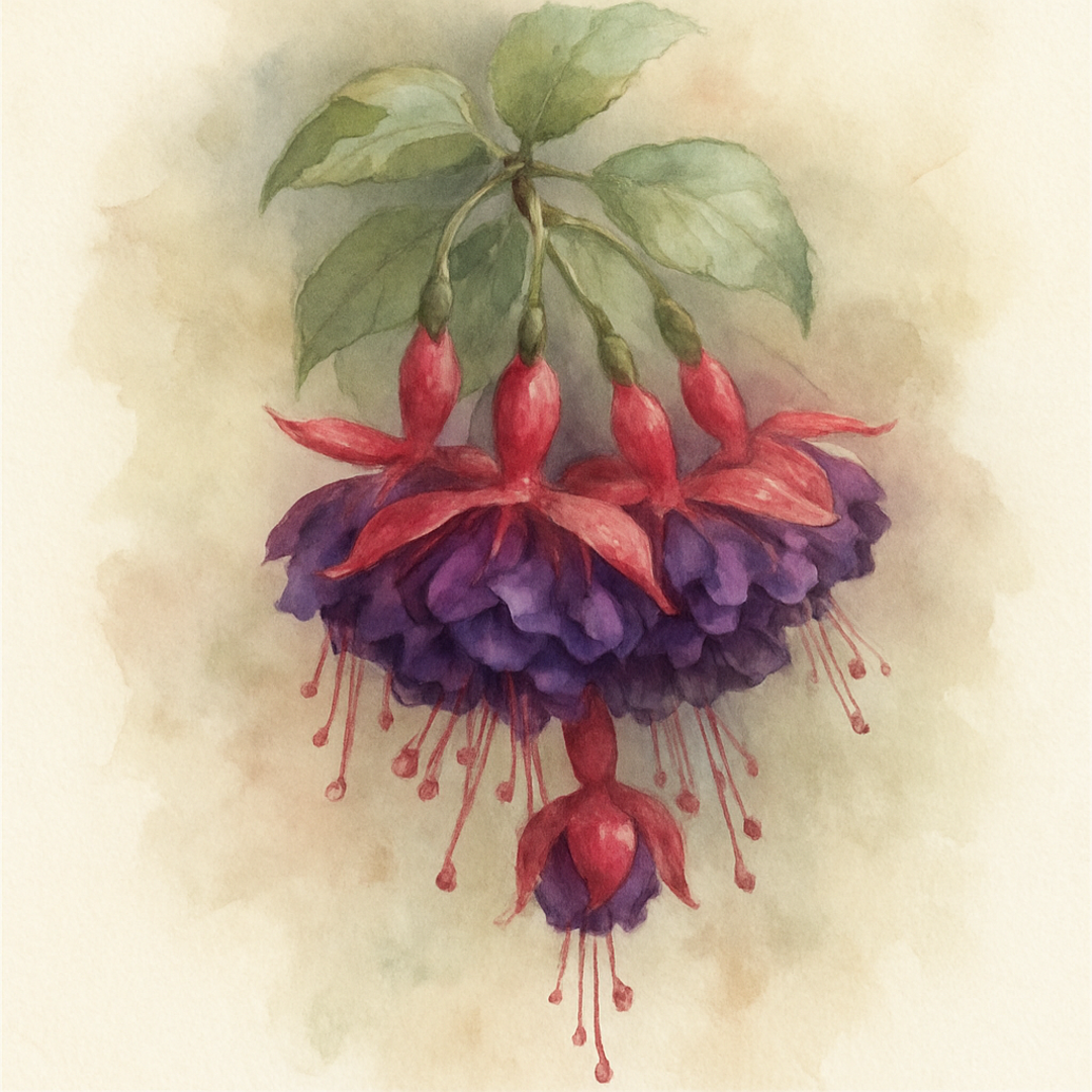 Fuchsia 'Dollar Princess'