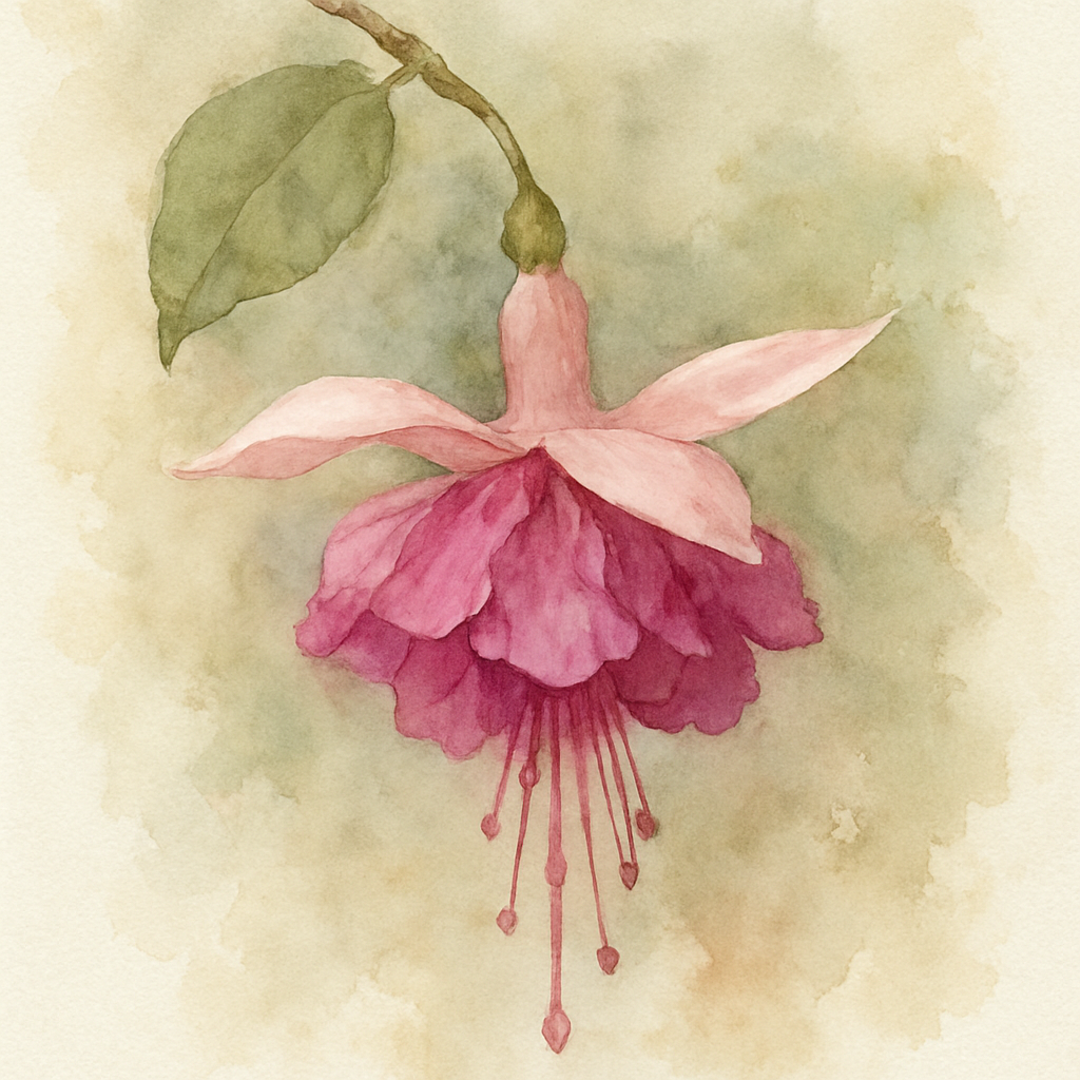 Fuchsia Hardy 'Garden News'