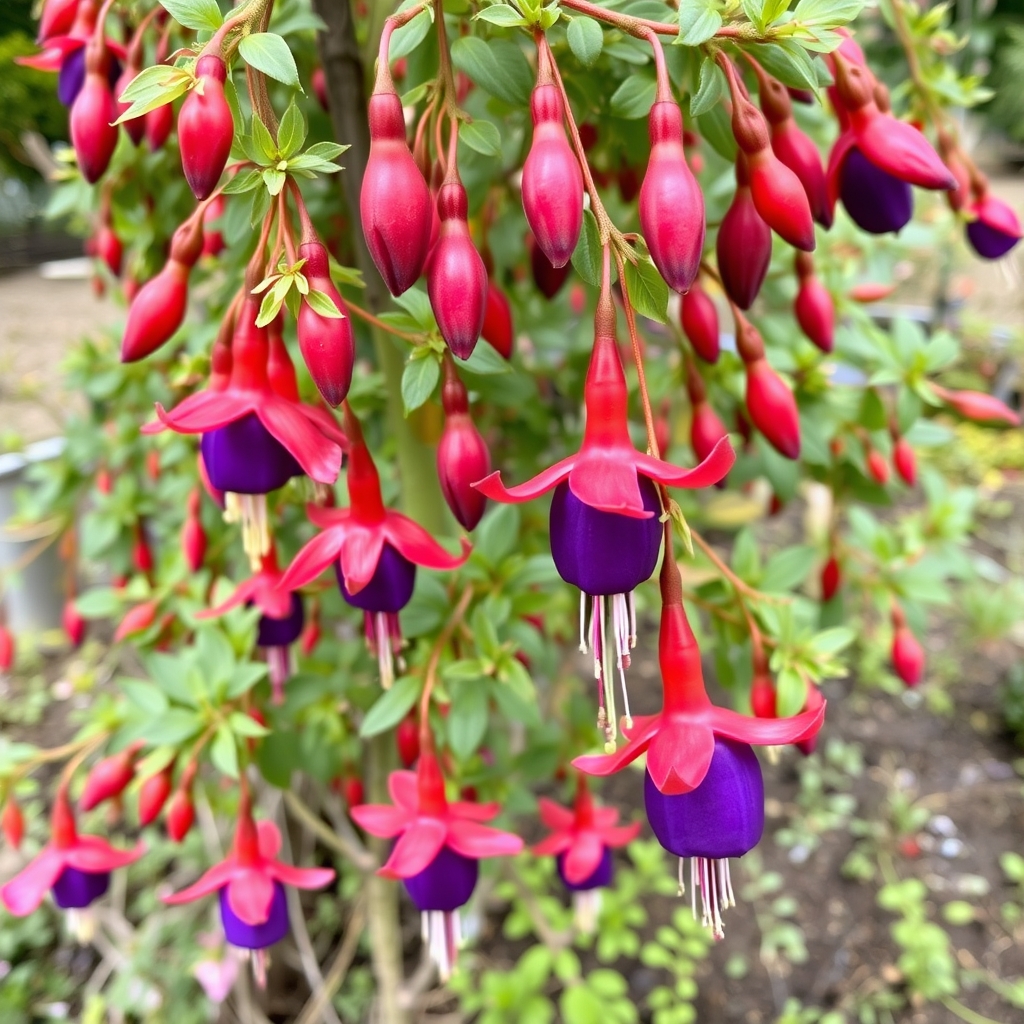 Fuchsia magellanica Riccartonii