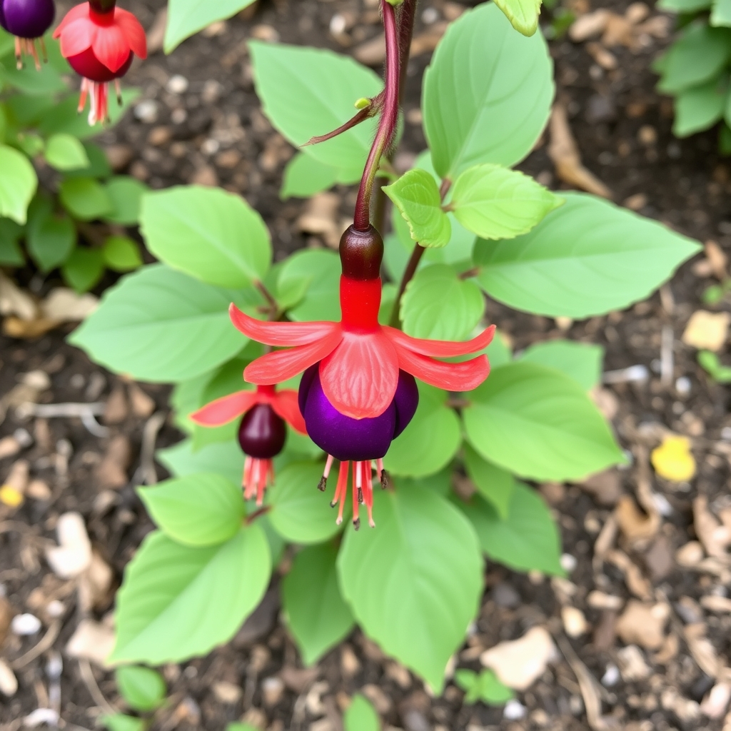 Fuchsia Mrs Popple