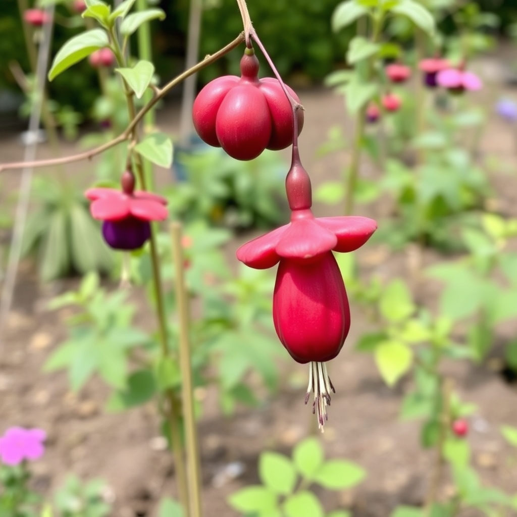 Fuchsia Paula Jane Standard Tree – Tall