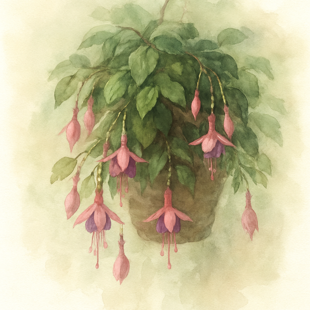 Fuchsia Pink Galore Basket Plants