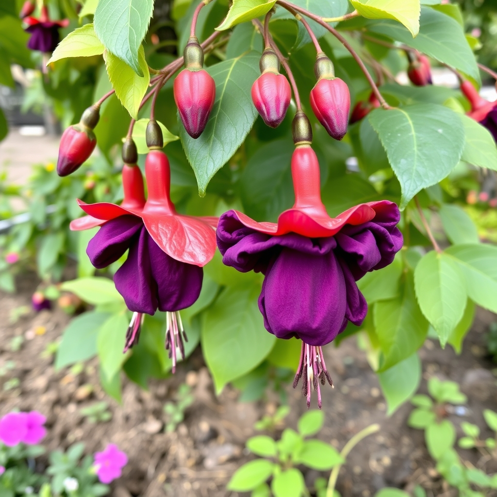 Fuchsia 'Southern Belles Voodoo'