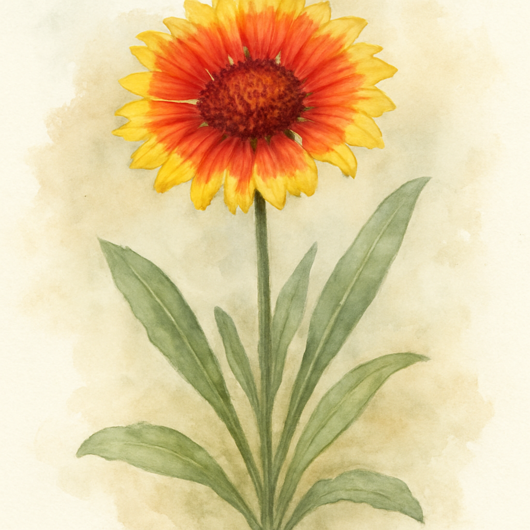 Gaillardia × grandiflora 'Fanfare Serenade'