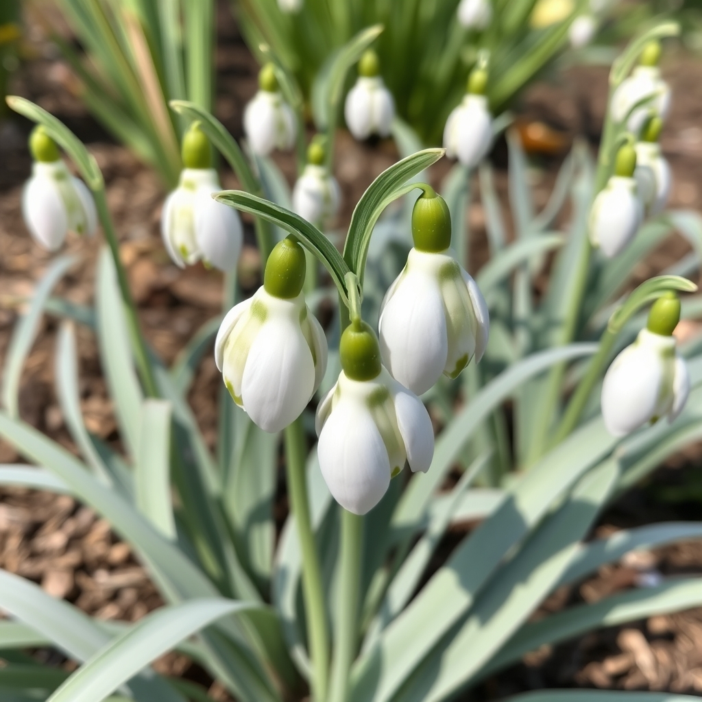 Galanthus ‘Chantry Green Twins’