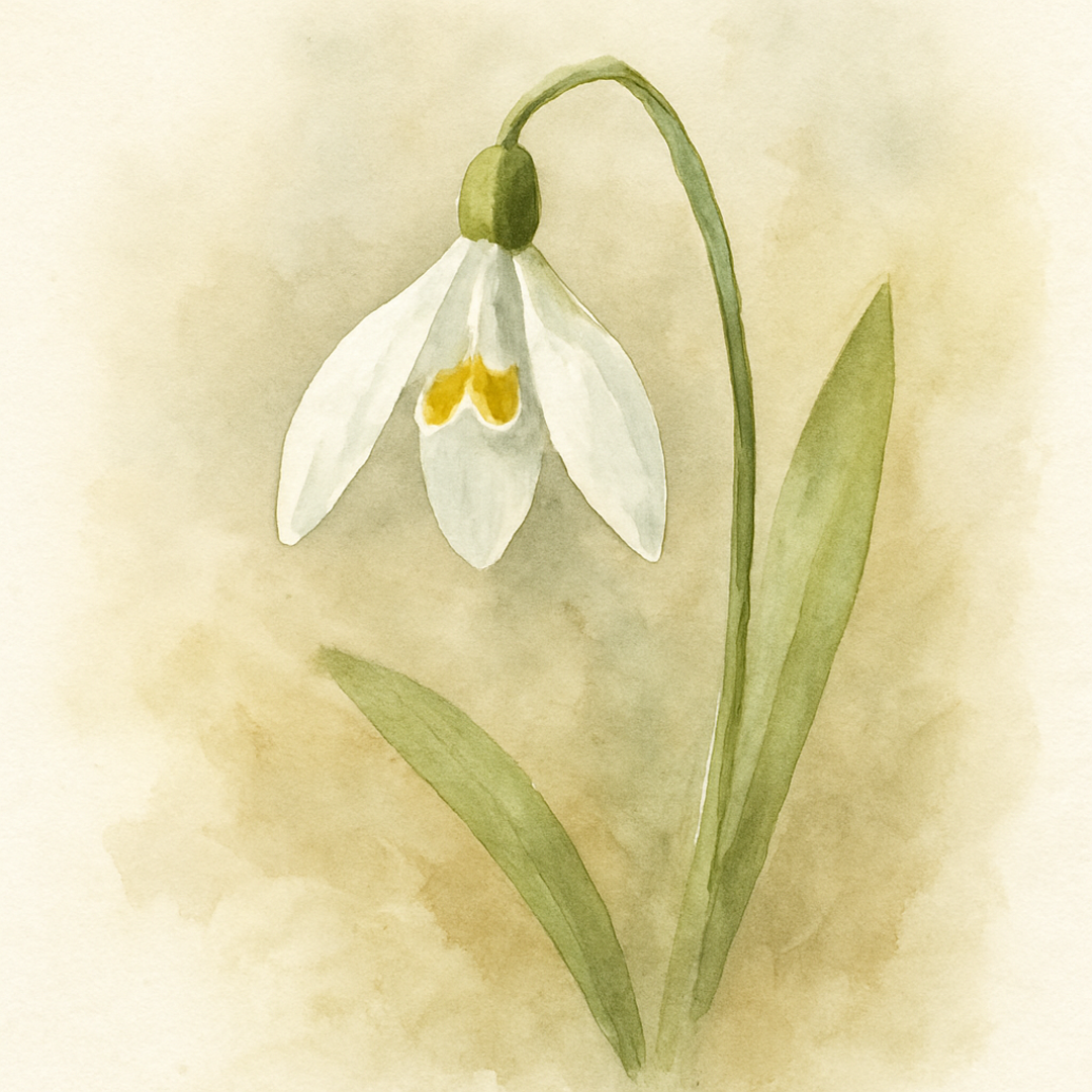 Galanthus ‘Dryad Gold Bullion’
