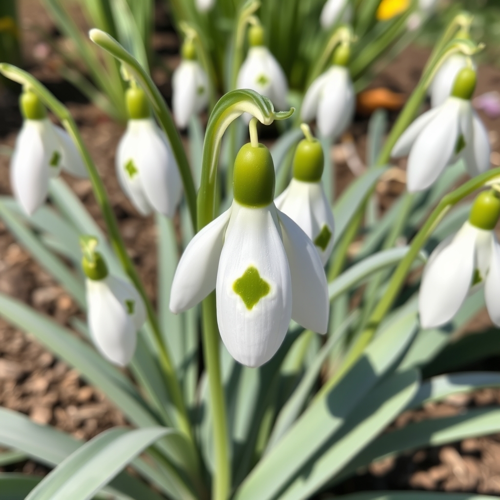 Galanthus ‘Green Eyes’