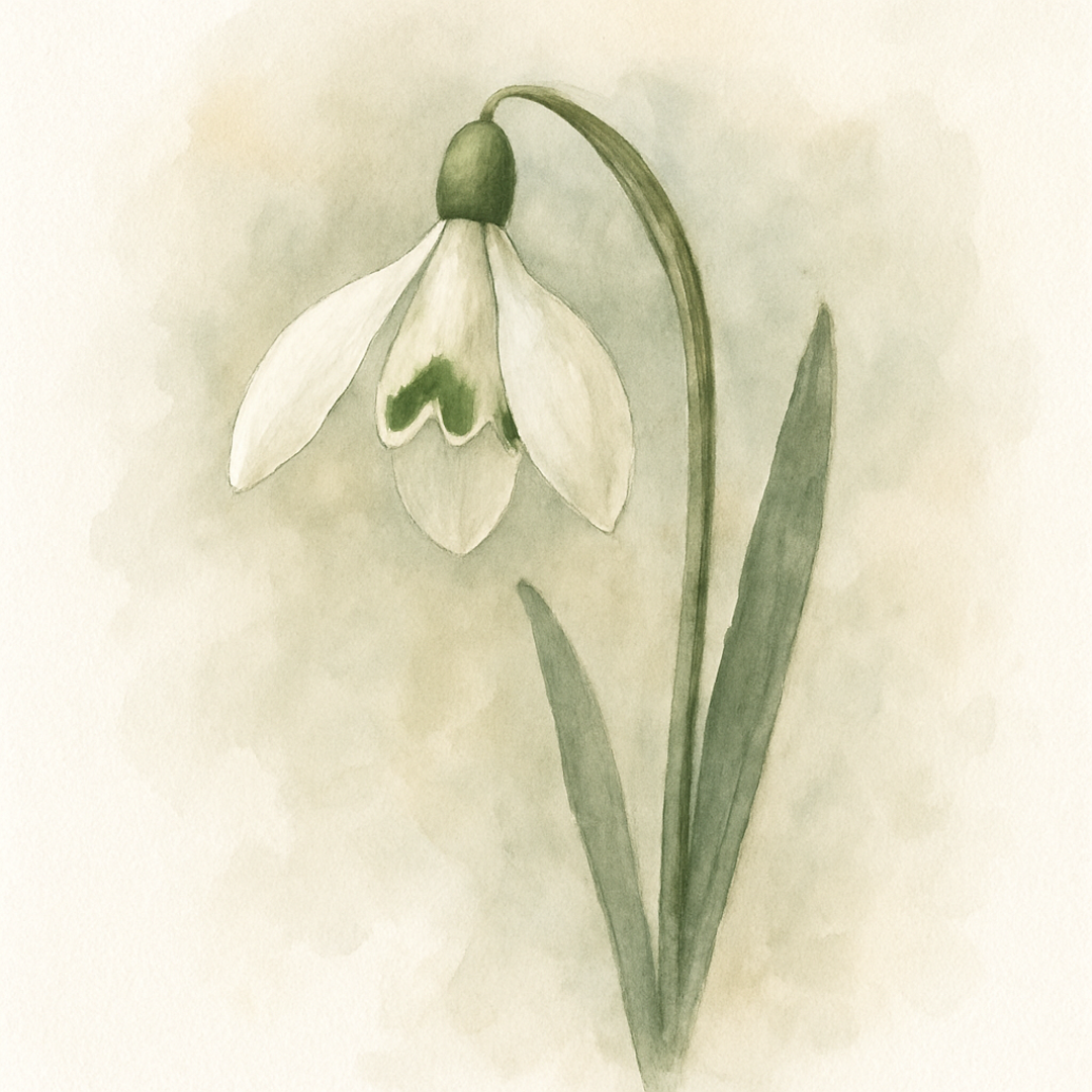 Galanthus ‘Green of Hearts’