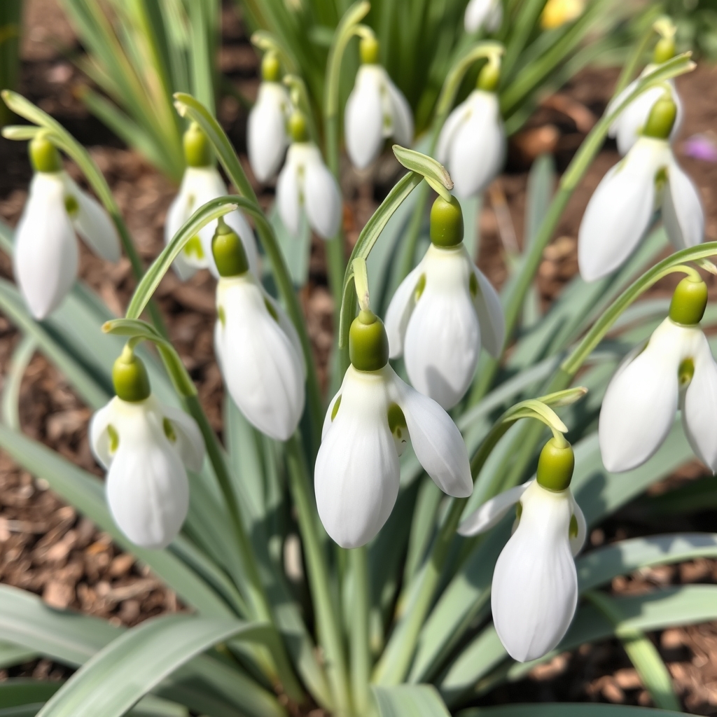 Galanthus ‘Green Tear’