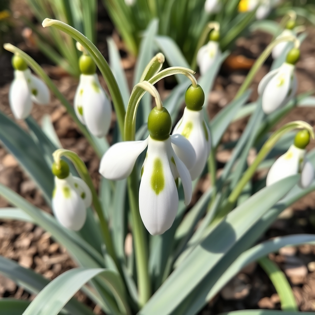 Galanthus ‘Moya’s Green’