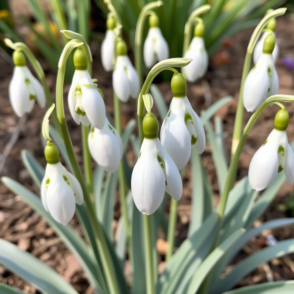 Galanthus ‘Mrs Macnamara’