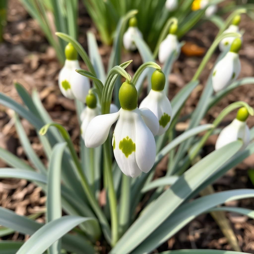 Galanthus ‘Mrs Thompson’