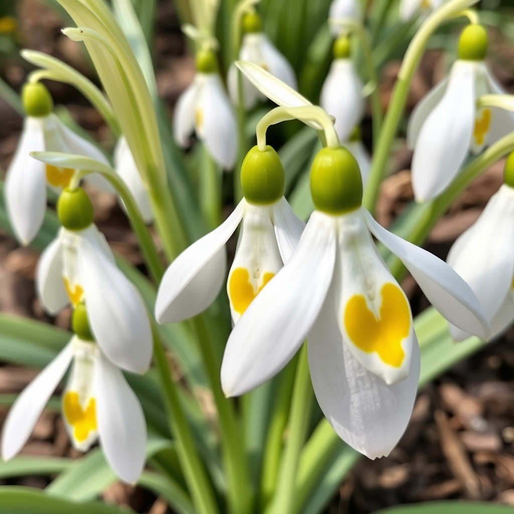 Galanthus ‘Netherhall Yellow’