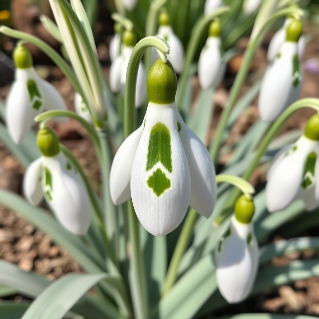 Galanthus ‘Smaragdsplitter’