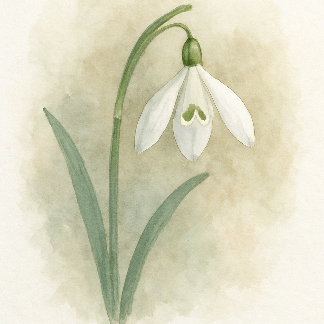 Galanthus ‘Under Cherry Plum’