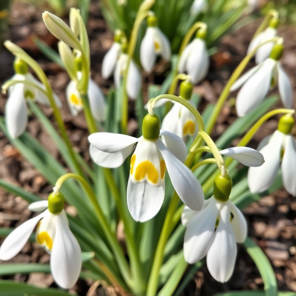 Galanthus ‘Belvedere Gold'