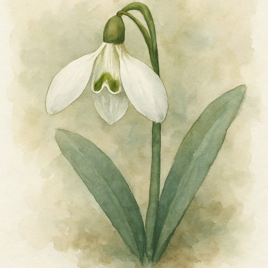 Galanthus elwesii ‘Polar Bear’