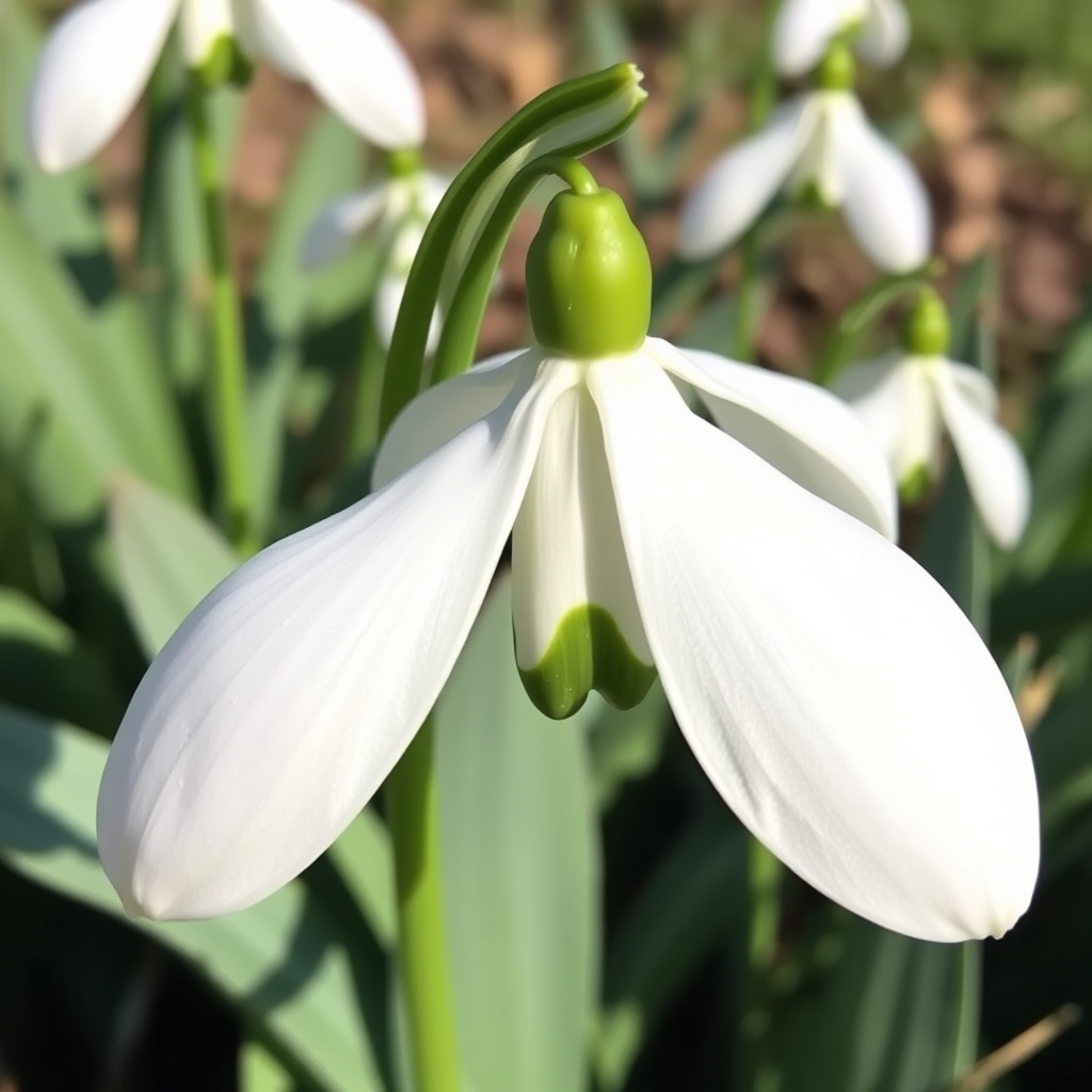 Galanthus elwesii ‘Santa Claus’